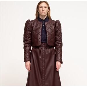 Sea New York Quilted Brown Jacket